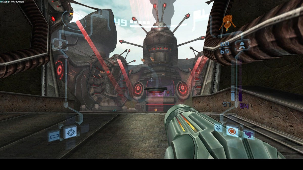 Metroid Prime 2 Echoes – GameCube (GC) Gameplay Art for this GameCube Video Game 