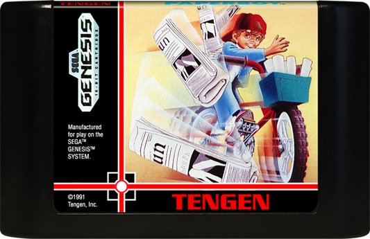 Paperboy cartridge for Sega Genesis (GEN) video game