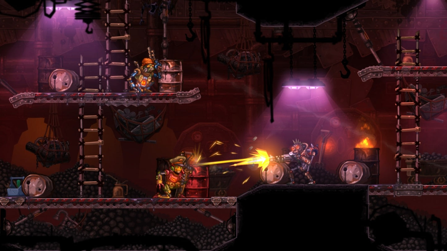 SteamWorld Collection gameplay art for Nintendo Wii U (WiiU) video game