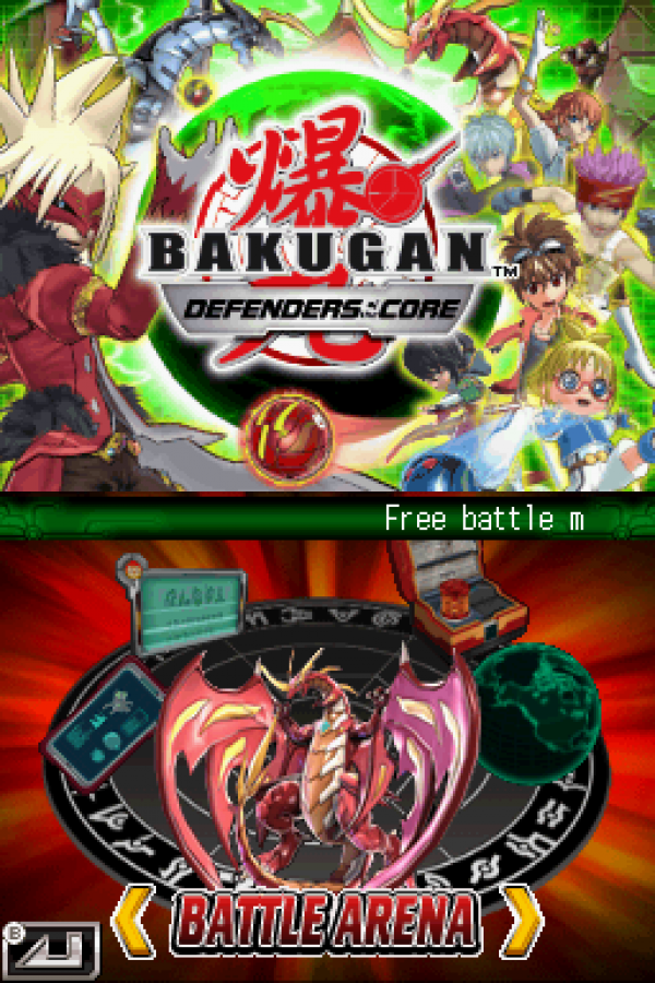 Bakugan: Defenders of the Core [CIB] gameplay for Nintendo DS (DS) anime action adventure video game