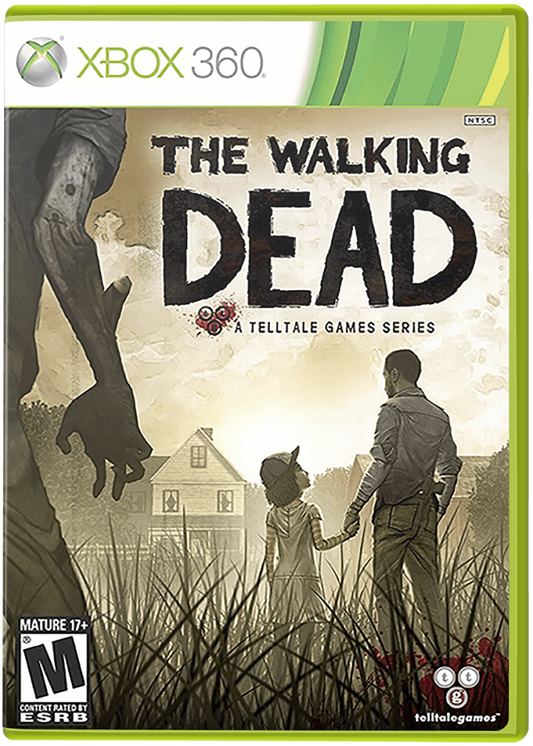 The Walking Dead: A Telltale Games Series cover art for Xbox 360 (X360) episodic graphic adventure video game