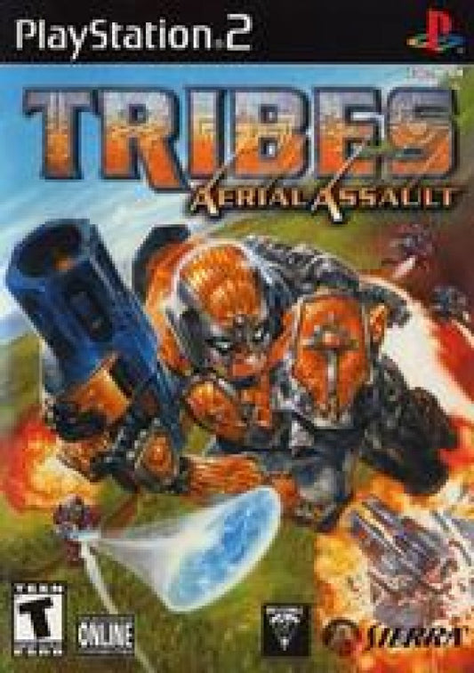 Tribes: Aerial Assault cover art for PlayStation 2 (PS2) video game