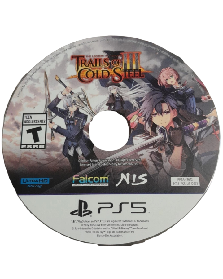 The Legend of Heroes Trails of Cold Steel III and IV Deluxe Edition PlayStation 5 Nihon Falcom NIS America turn-based tactical RPG epic conclusion two-game collection massive cast interconnected storylines Erebonia arc Rean Schwarzer Class VII returning characters Brave Order system break gauge combat Trails of Cold Steel III Disc