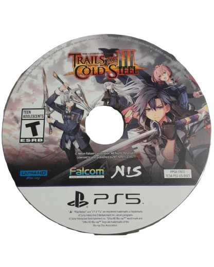 The Legend of Heroes Trails of Cold Steel III and IV Deluxe Edition PlayStation 5 Nihon Falcom NIS America turn-based tactical RPG epic conclusion two-game collection massive cast interconnected storylines Erebonia arc Rean Schwarzer Class VII returning characters Brave Order system break gauge combat Trails of Cold Steel III Disc