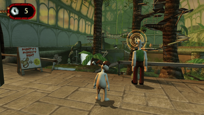Wallace & Gromit: Project Zoo for PlayStation 2 action platformer adventure game based on the Aardman characters featuring puzzle solving exploration gadgets family friendly gameplay gameplay  