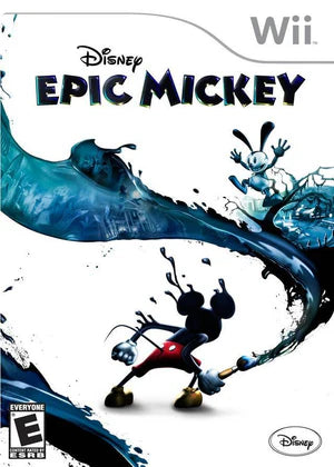 Disney Epic Mickey cover art for Nintendo Wii (Wii) video game