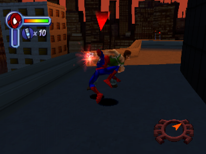 Spider-Man 2 retro superhero action adventure game for PlayStation 1 (PS1) gameplay