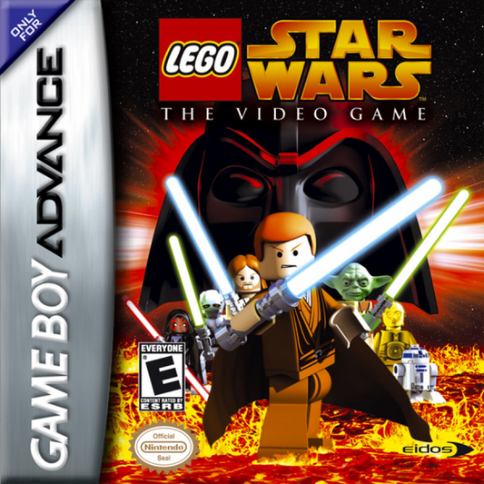 LEGO Star Wars cover art for Game Boy Advance (GBA) video game