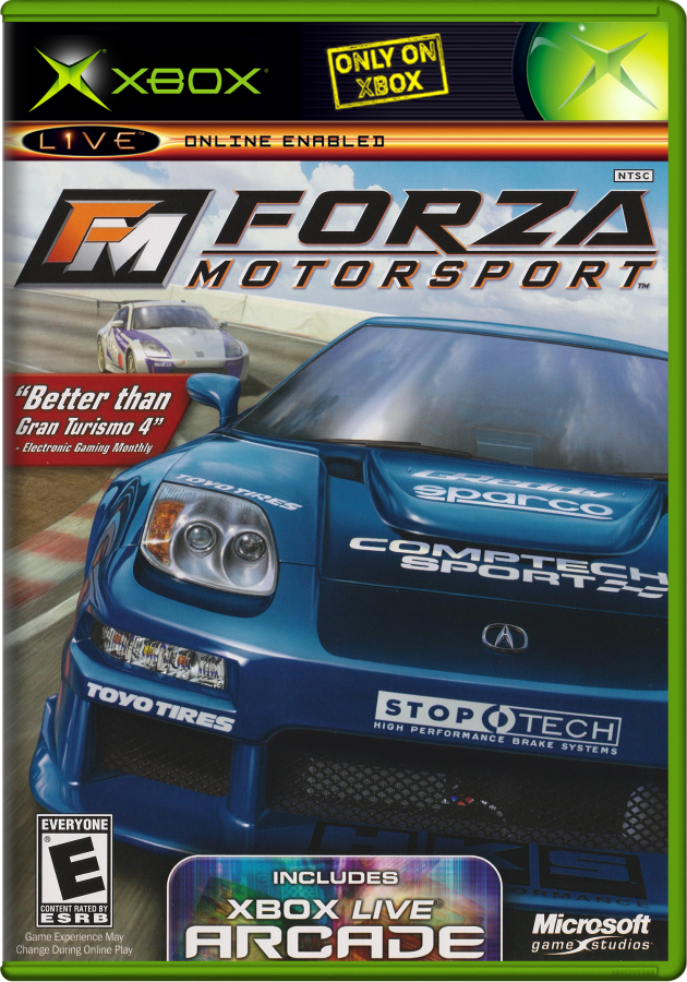 Forza Motorsport cover art for Xbox (XBOX) video game