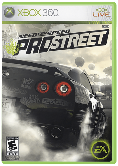 Need for Speed ProStreet cover art for Microsoft XBOX 360 (X360) video game