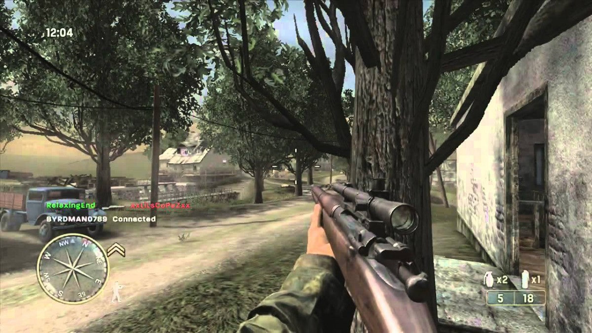 Call of Duty 3 for PlayStation 2 with World War II themed military action gameplay 