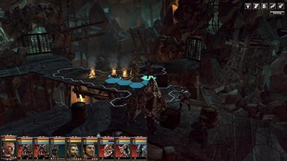 Blackguards 2 – Xbox One (XONE) gameplay for tactical turn-based strategy RPG game