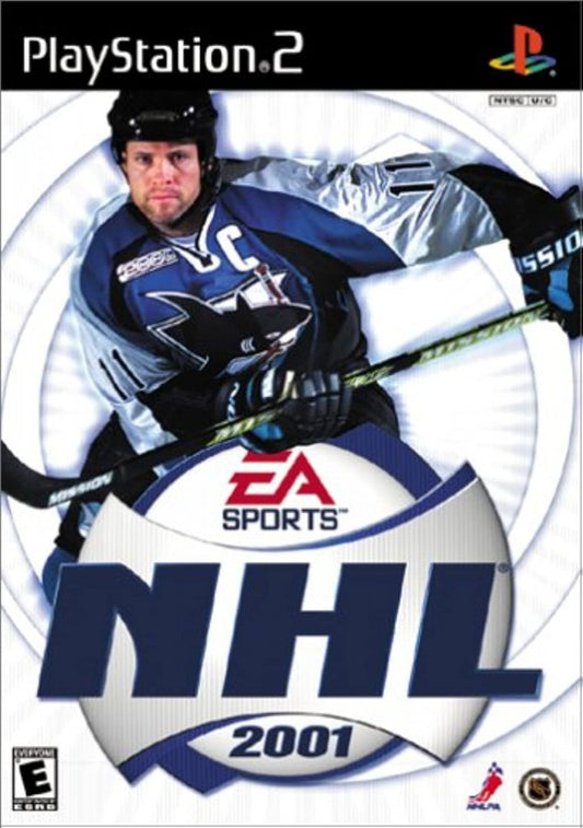 NHL 2001 cover art for PlayStation 2 (PS2) video game