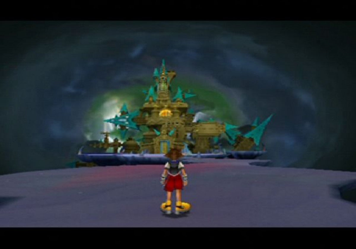 Kingdom Hearts Re Chain of Memories retro PlayStation 2 video game Kingdom Hearts action RPG Disney Final Fantasy card based combat adventure storytelling console title PlayStation 2 release gameplay
