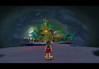 Kingdom Hearts Re Chain of Memories retro PlayStation 2 video game Kingdom Hearts action RPG Disney Final Fantasy card based combat adventure storytelling console title PlayStation 2 release gameplay