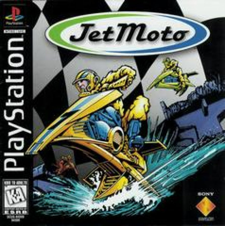Jet Moto [Greatest Hits] cover art for PlayStation 1 (PS1) video game