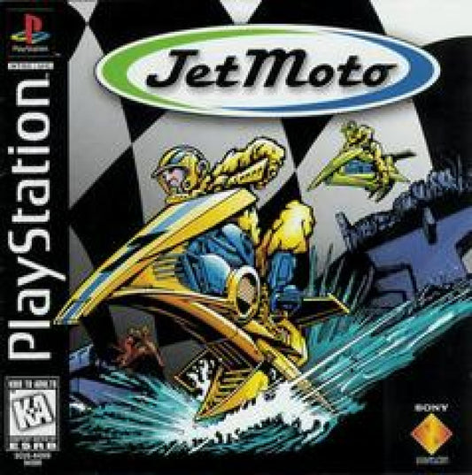 Jet Moto [Greatest Hits] cover art for PlayStation 1 (PS1) video game
