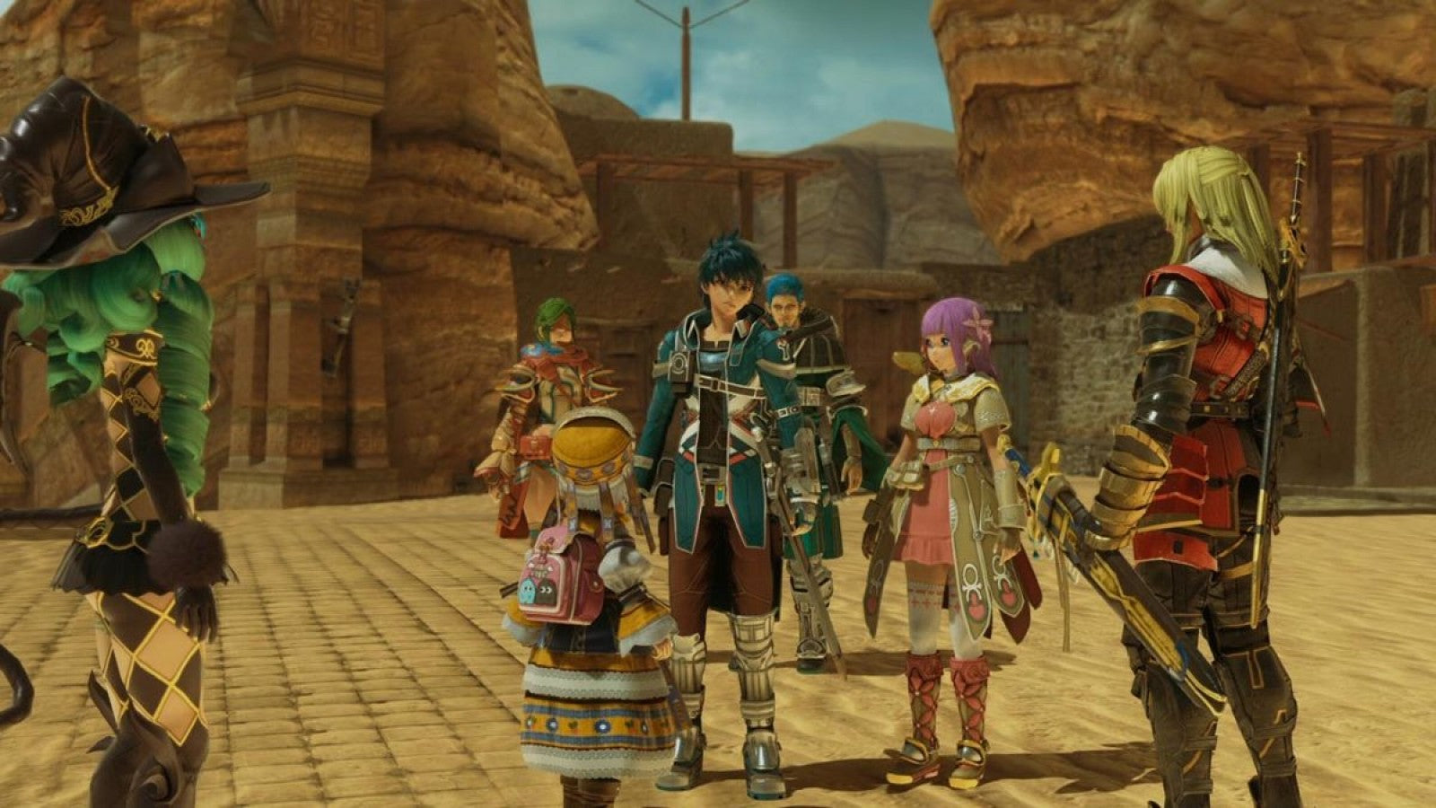 Star Ocean Integrity and Faithlessness retro PlayStation 4 video game featuring sci fi fantasy RPG combat, real time battles, anime storytelling and space adventure gameplay