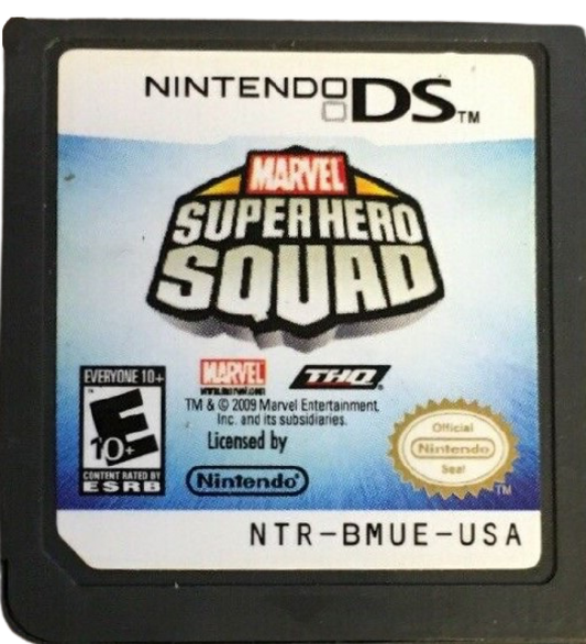 Marvel Super Hero Squad cartridge for Nintendo DS (DS) superhero action adventure video game