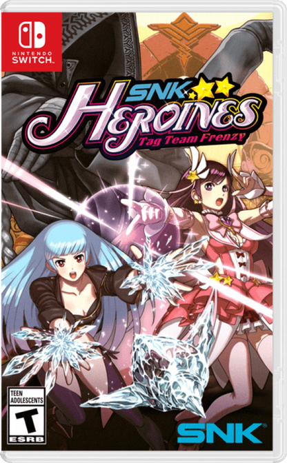 SNK Heroines: Tag Team Frenzy cover art for the Nintendo Switch (NS) video game