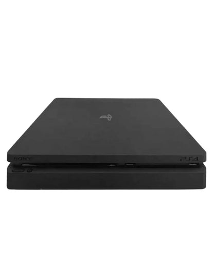 Sony PS4 Slim edition gaming console top front view