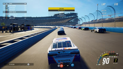 NASCAR 21 Ignition PlayStation 4 PS4 racing simulation video game Unreal Engine graphics rFactor 2 physics engine official 2021 NASCAR Cup Series license Chase Elliott Bubba Wallace Ryan Blaney cover drivers career mode paint booth customization online multiplayer up to 40 players authentic stock car racing experience gameplay