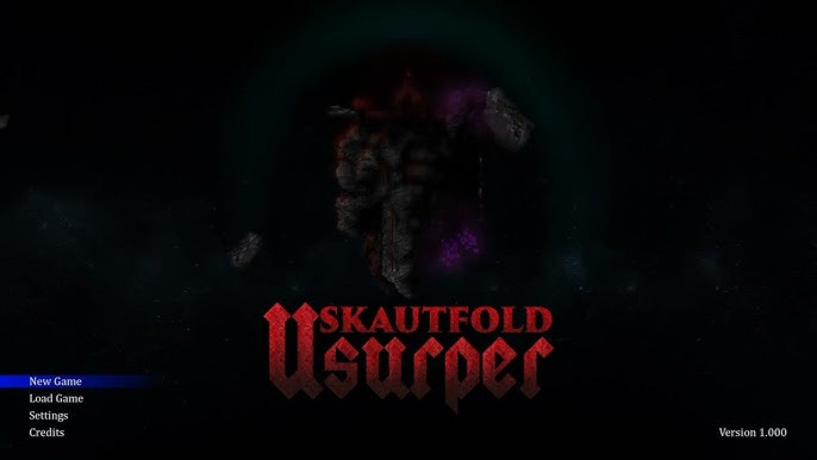 Skautfold: Usurper – Playstation 5 Title Screen Art for this PlayStation 5 Game