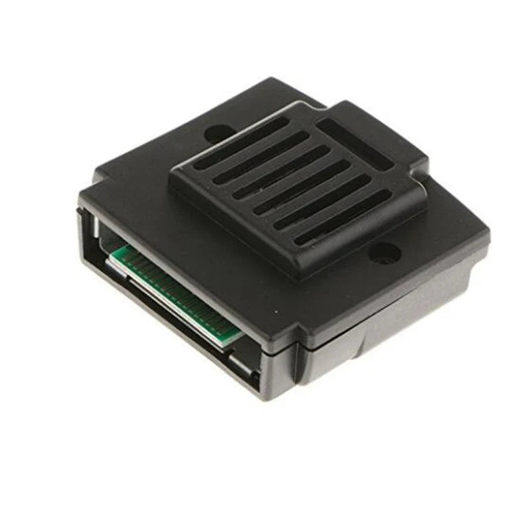 XYAB brand Jumper Pak compatible with Nintendo 64 console used to enable standard gameplay without the Expansion Pak installed