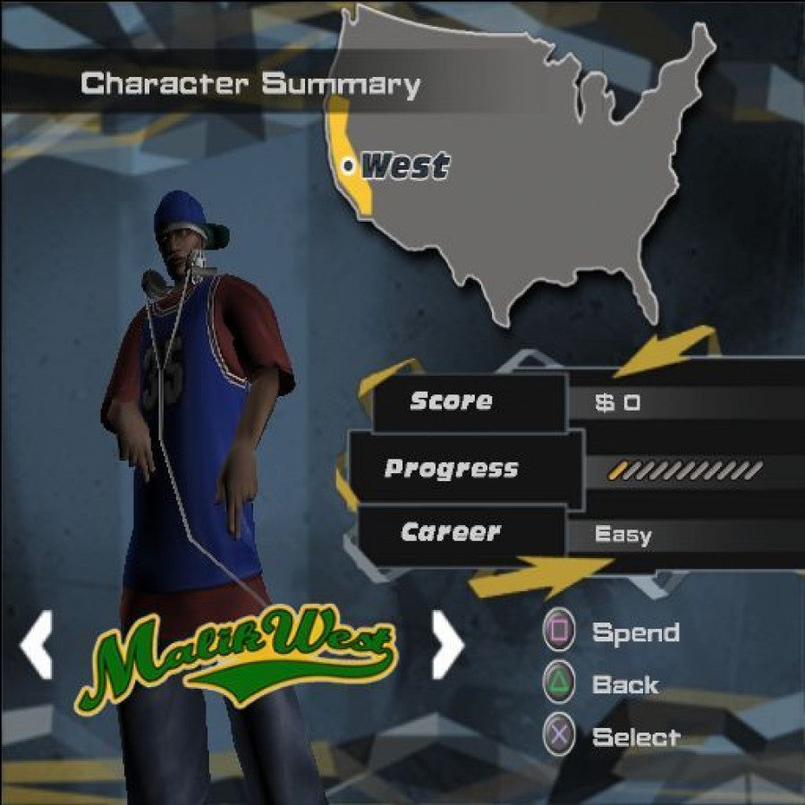 Get on Da Mic gameplay for PlayStation 2 (PS2) hip-hop karaoke rhythm video game