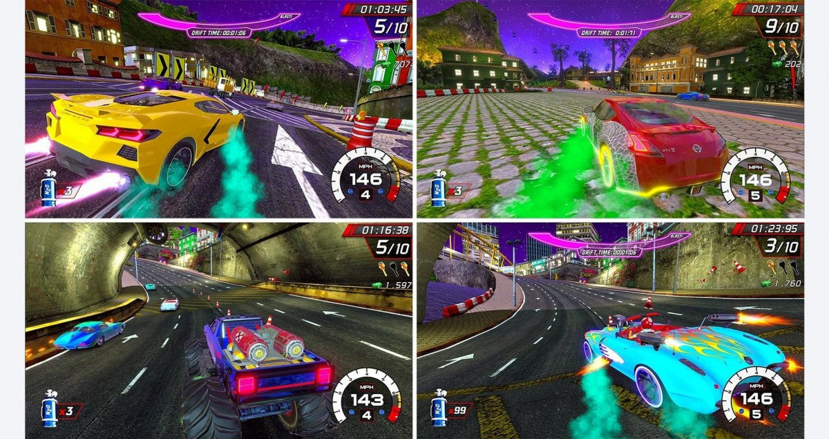 Cruis'n Blast gameplay image for Nintendo Switch (NS) video game 