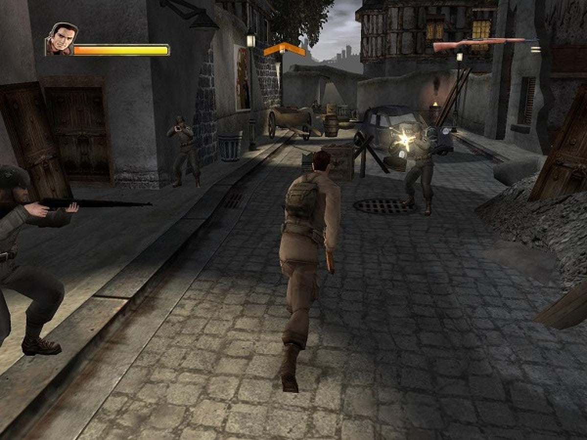 Airborne Troops: Countdown to D-Day PS2 action shooter video game gameplay