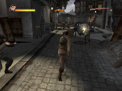 Airborne Troops: Countdown to D-Day PS2 action shooter video game gameplay