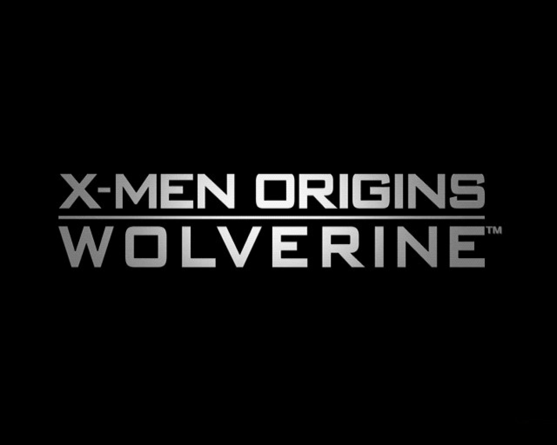 X-Men Origins: Wolverine – PlayStation 2 (PS2) video game title screen, action-adventure.