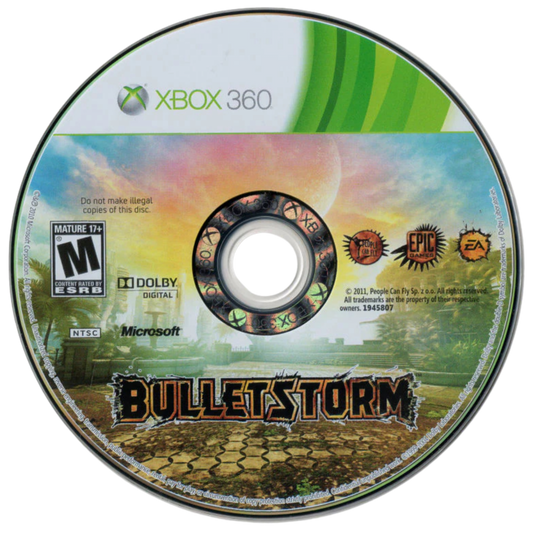 Bulletstorm Epic Edition Xbox 360 first person shooter FPS over the top action sci fi combat skillshot system combo kills People Can Fly Epic Games campaign mode multiplayer bonus content special edition Xbox 360 software video game title disc
