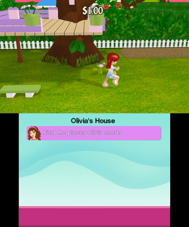LEGO Friends gameplay for Nintendo 3DS (3DS) life simulation video game
