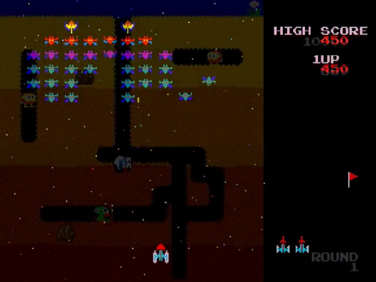 Namco Museum 64 gameplay for Nintendo 64 N64 video game