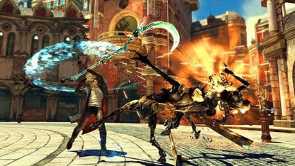Devil May Cry 5 PAL Import PlayStation 4 PS4 for retro video game enthusiasts featuring stylish action gameplay fast paced demon hunting combat combo driven mechanics multiple playable characters cinematic boss battles supernatural adventure elements and collectible gaming appeal gameplay