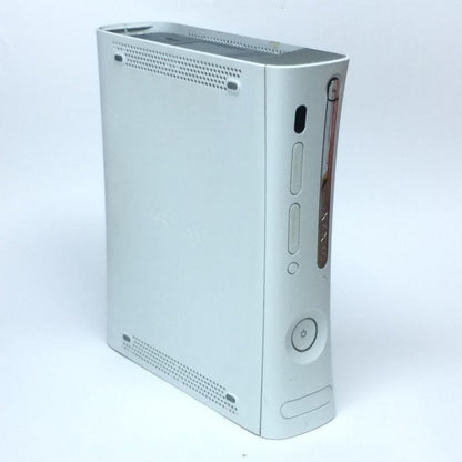 Xbox 360 Phat 250GB Console Microsoft Xbox 360 original phat model home video game console with 250GB storage disc drive HDMI output wireless controller support and online gaming capabilities side