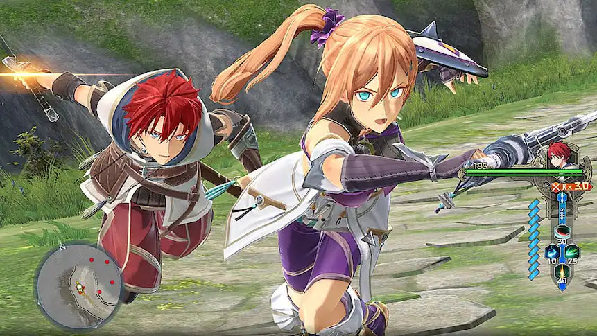 Ys X Nordics Deluxe Edition Nintendo Switch inspired design featuring epic action role playing adventure aesthetic seafaring exploration dynamic real time combat legendary heroes Nordic inspired fantasy world immersive quests deluxe edition presentation gameplay 