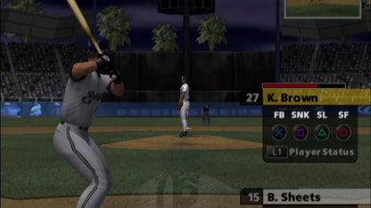 MLB 2004 for PlayStation 2 sports baseball video game featuring realistic MLB simulation authentic teams and stadiums franchise modes and classic Sony San Diego Studio gameplay experience gameplay