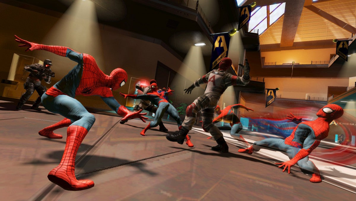 Spider-Man: Edge of Time PS3 action-adventure video game gameplay