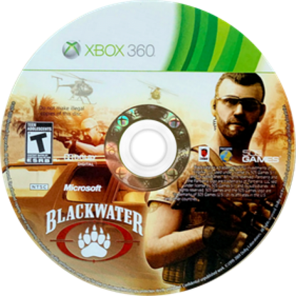 Blackwater Xbox 360 for action adventure video game fans featuring interactive first person gameplay motion controlled combat exploration missions gunfights tactical action cinematic environments and immersive Western themed adventure collectible gaming appeal disc
