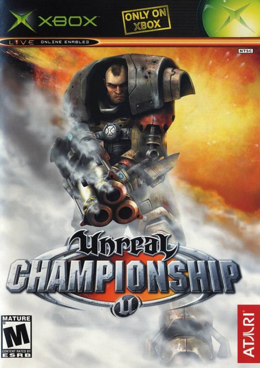 Unreal Championship cover art for Xbox (XBOX) video game