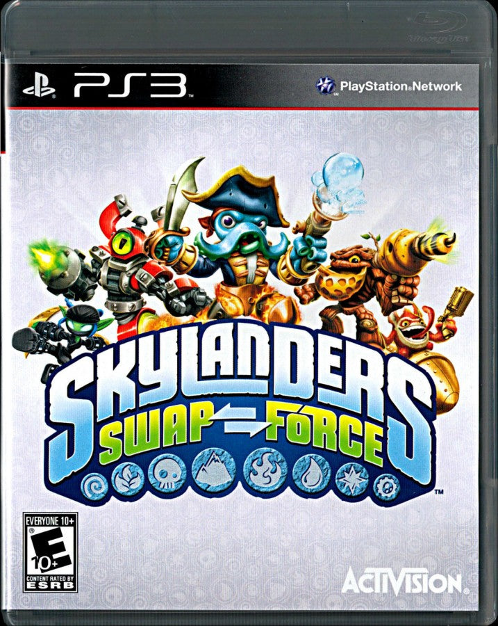 Skylanders: Swap Force cover art for PlayStation 3 (PS3) video game