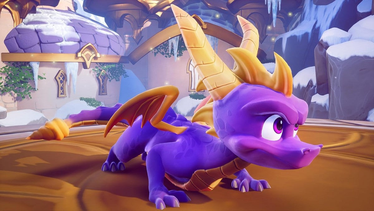 Spyro Reignited Trilogy Xbox One remastered collection featuring Spyro the Dragon, Spyro 2 Ripto's Rage, and Spyro Year of the Dragon with updated graphics, platforming adventure, and collectible gems, tested working, fast shipping gameplay