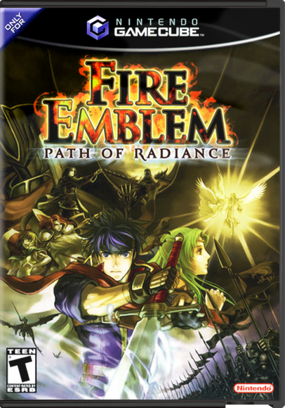 Fire Emblem: Path of Radiance – GameCube (GC) Front Cover art for the gamecube game