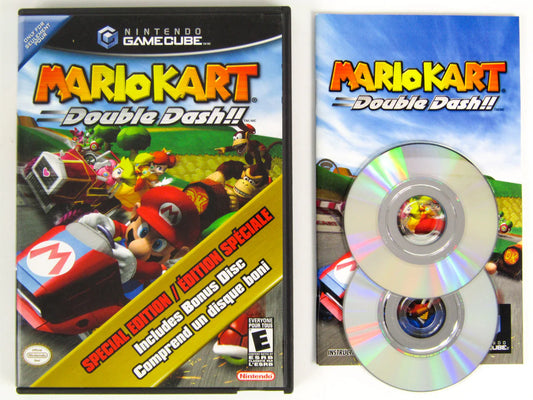 Mario Kart: Double Dash!! [Special Edition w/ Bonus Disc]– GameCube (GC) cover art for video game
