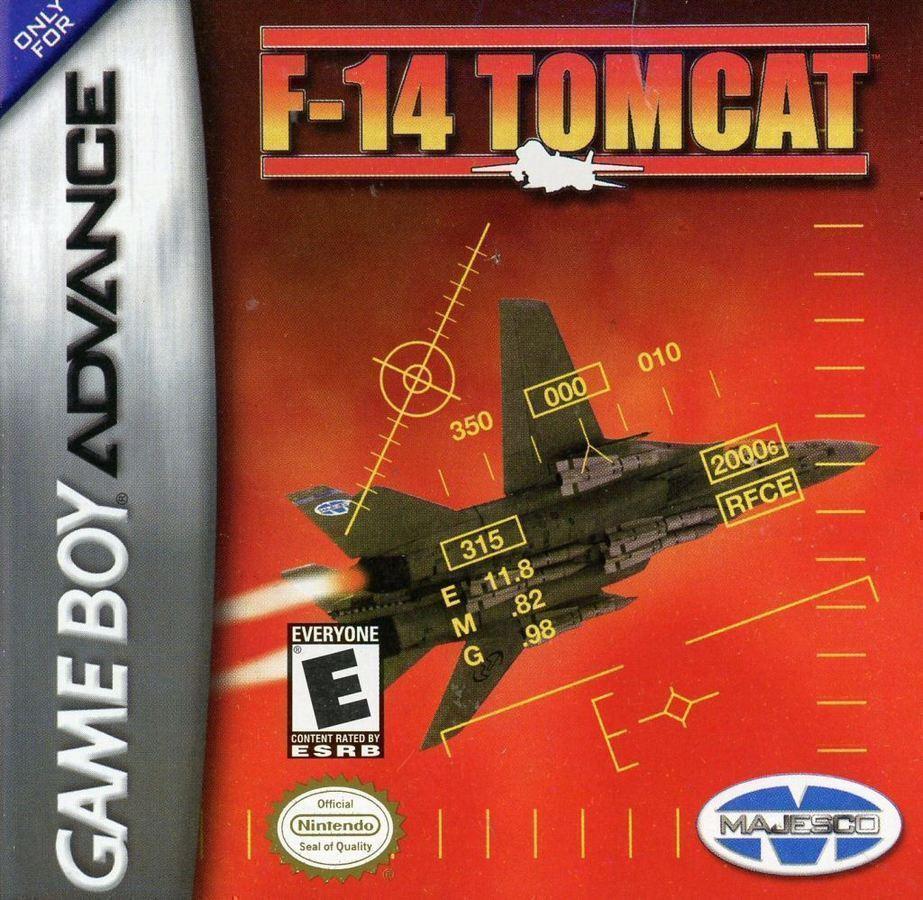F-14 Tomcat cover art for Game Boy Advance (GBA) video game