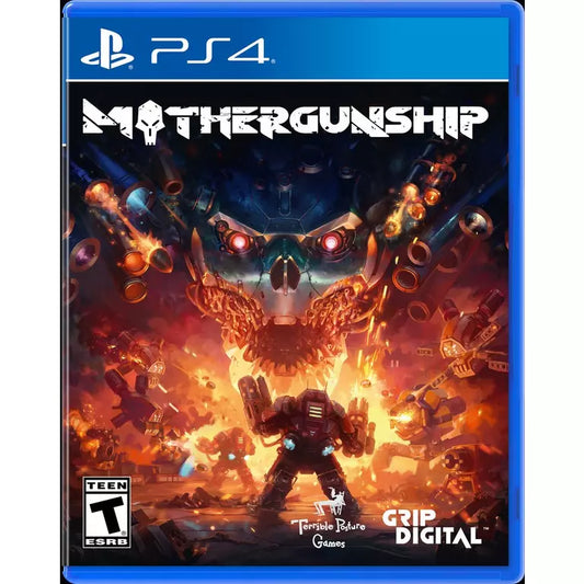 Mothergunship cover art for PlayStation 4 (PS4) video game