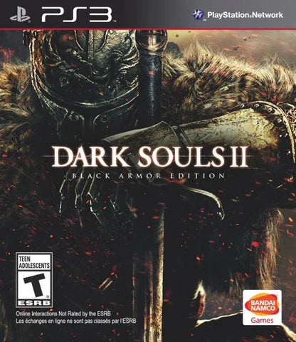 Dark Souls II [Black Armor Edition] cover art for PlayStation 3 (PS3) video game